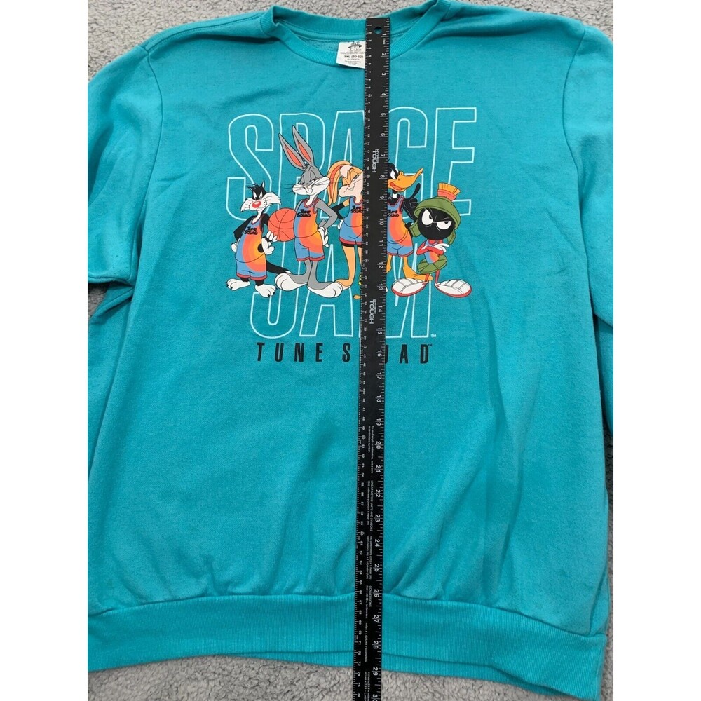 SpaceJam Tune Squad Cartoon Animated Movie Collectible Sweater Shirt 2XL Bugs - Picture 8 of 12